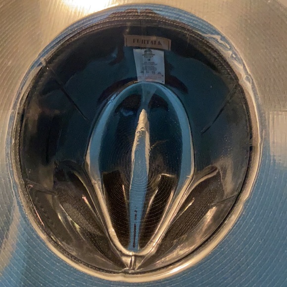 Furtalk Hat . Black. Size L. New. Vacation Straw Hat. - Picture 4 of 6